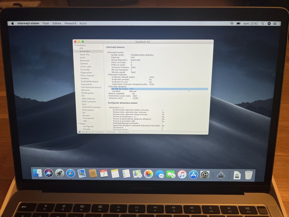 2019 Apple Macbook AiR 13,3” CA NOU ! FULL ! 512GB - Retina ! i5 8GB