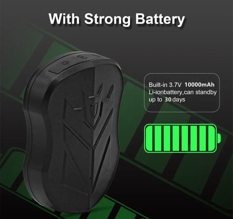 Магнитли 4 g сим картали gps tracker Sinotrack St-915L