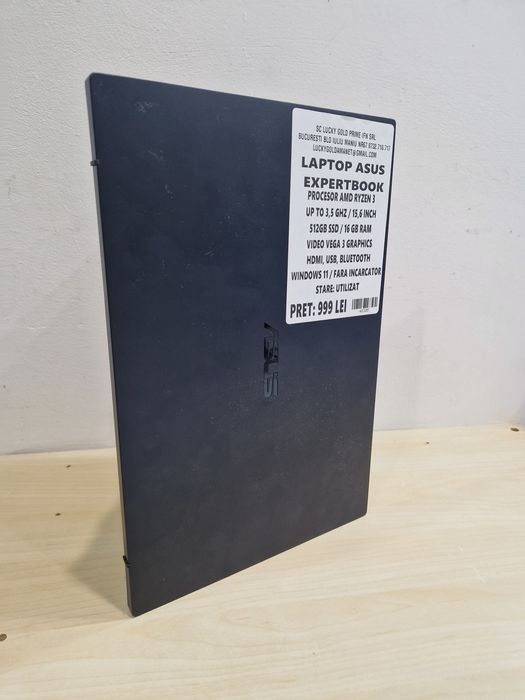 Asus AMD RYZEN 3 512GB SSD 16GB RAM VEGA3 Graphics Garantie #48305