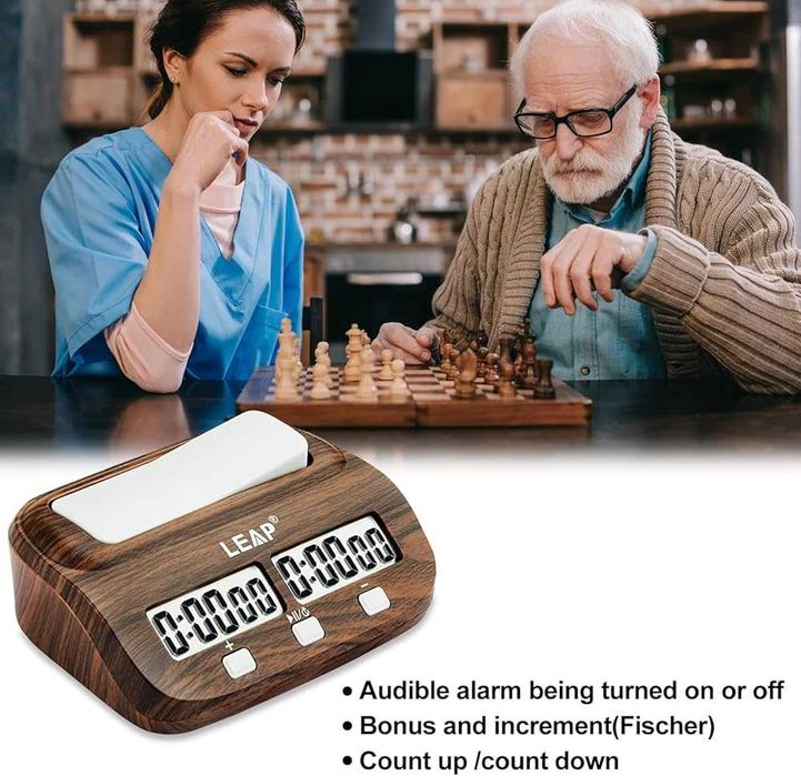 LEAP дигитален шахматен часовник – професионален таймер за шах