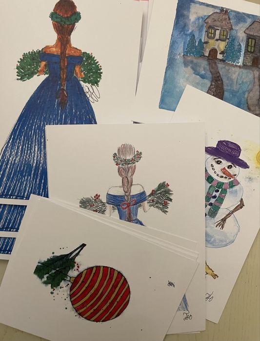 Коледни и новогодишни картички