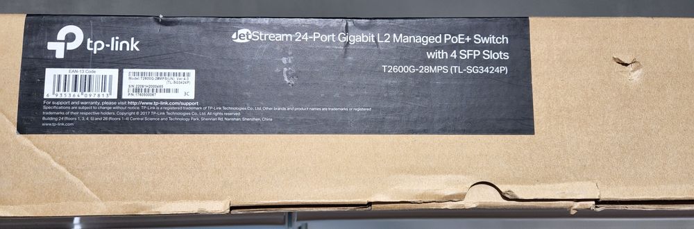 24 порт коммутатор TP Link