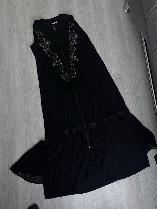 Абайка черная с замком