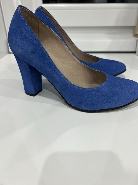 Pantofi piele întoarsă
