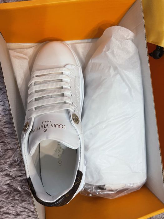 Adidasi Louis Vuitton piele naturala