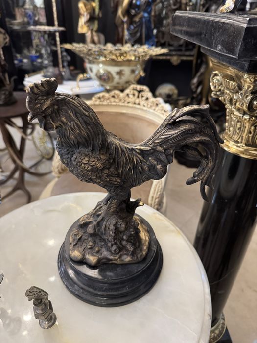 Statueta bronz masiv