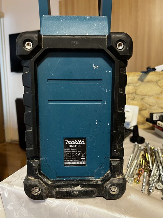 Vând Radio Makita BMR102 de șantier și Radio MyTube Perfect Pro