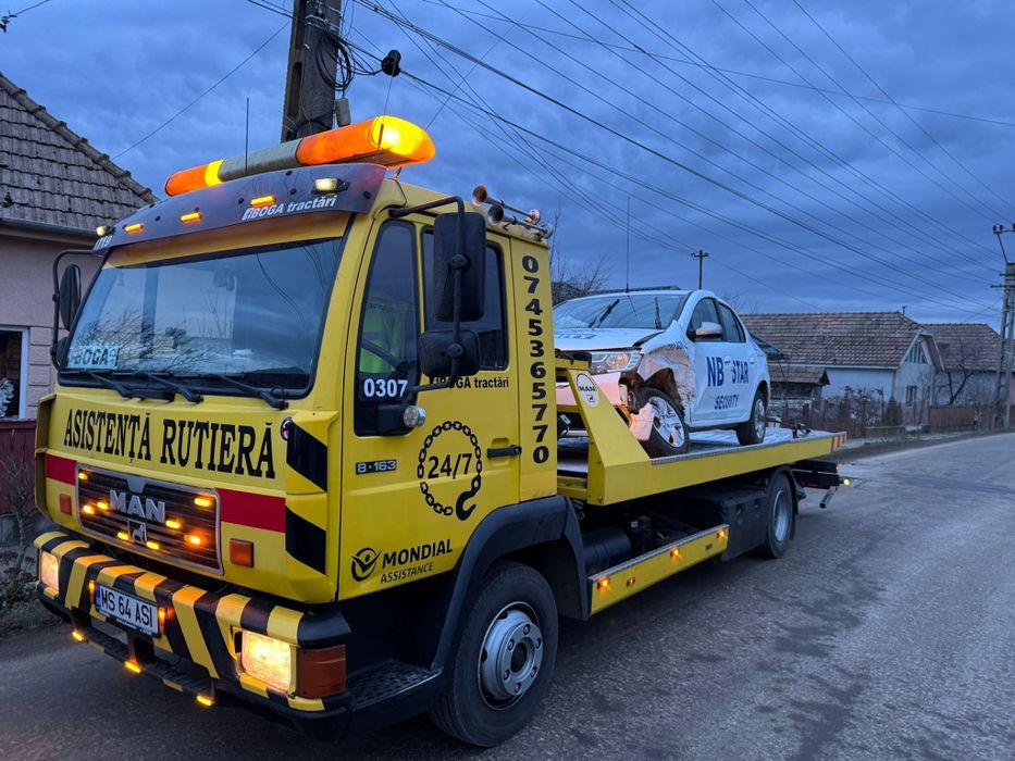 Camion Autoplatforma Hidraulică, MAN L2000, 1998,motor 4.6