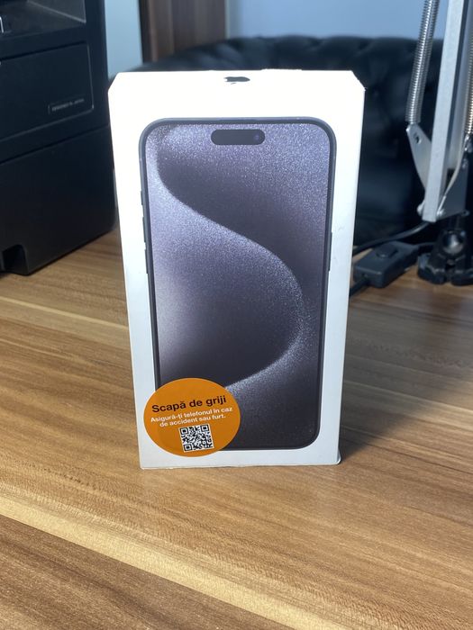 iPhone 15 Pro Max • 1 TB • Black Titanium