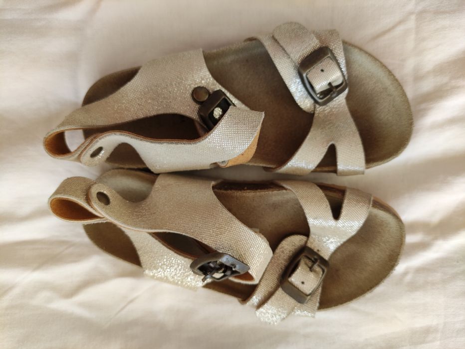 Детски сандалки от естествена кожа, български