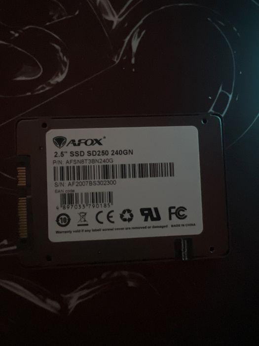 SSD AFOX 2.5 sd250 240gn