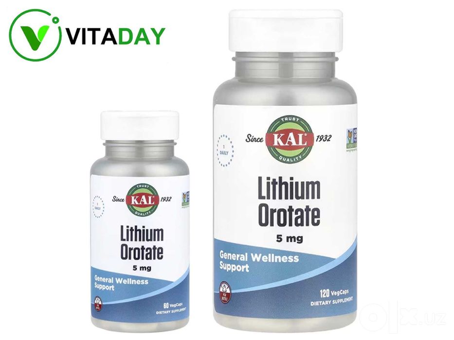 KAL Lithium Orotate оротат лития литий litiy