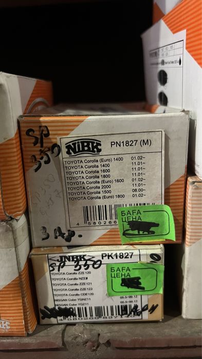 Колодки nibk оптом