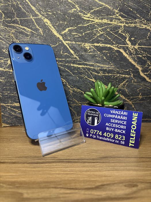 Iphone 13 Blue 128Gb / Garantie 2 ani Centrul de Telefoane / Rate