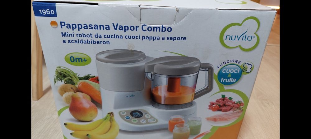 Pappasana Mini Robot Bucatarie 6 in 1 NUVITA 1966