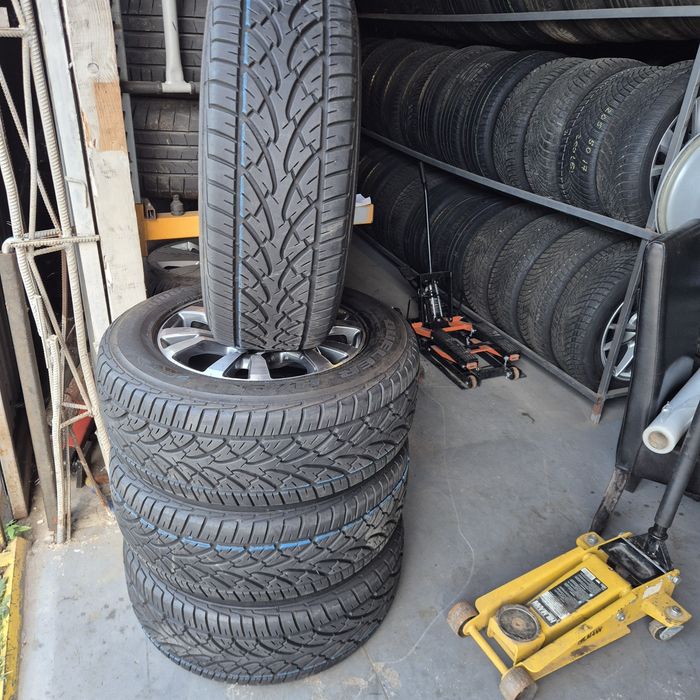 Jante R 18 6x139.7 Ford Ranger cu anvelope 265 60 18 Bridgestone