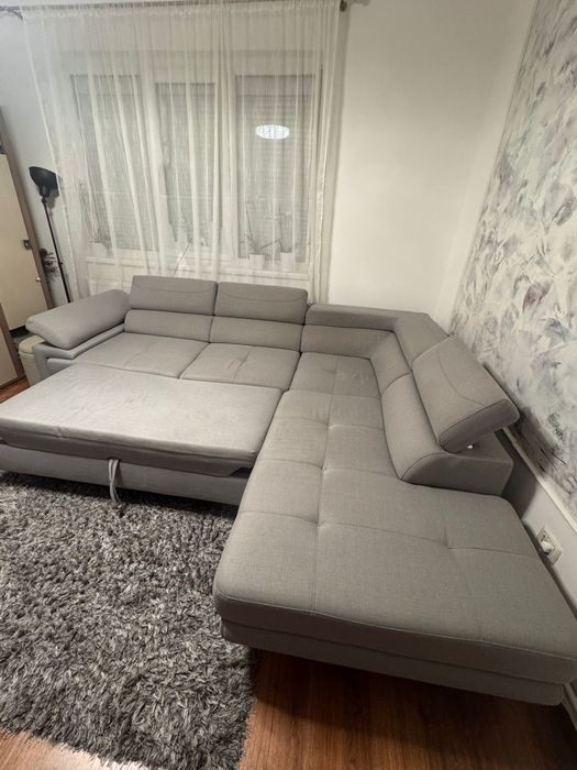 Coltar  modern , gri, extensibil 275*225*100