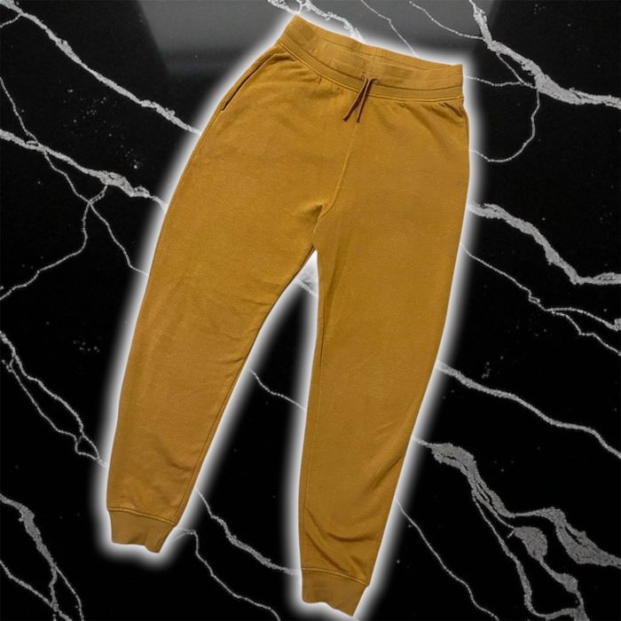 Pantaloni trening călduroși culoare caramel - mărime M (unisex)