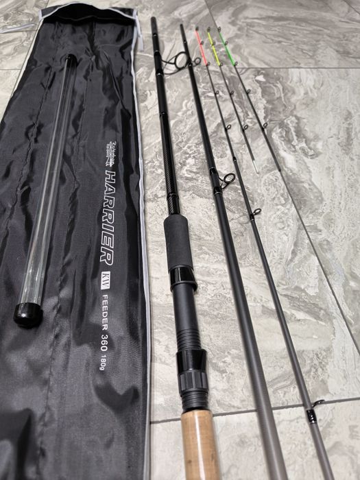 2 Lansete Feeder Robinhan HARRIER 3.60m 180gr + 2 Mulinete PROFL PF650
