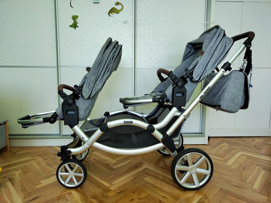 ABC Design zoom - количка за близнаци