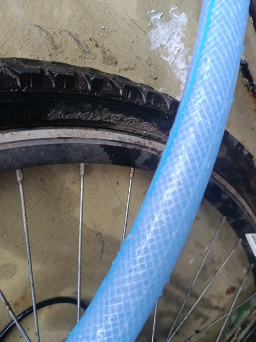 Bicicleta na mai fost unblata  cu ia