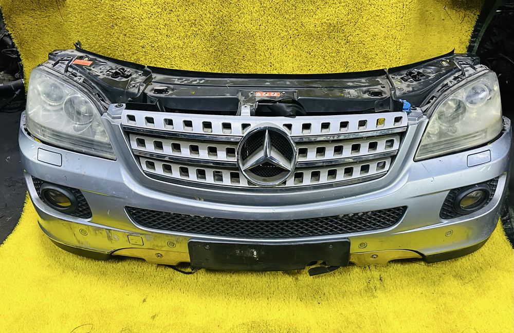 W164 ML350 ноускат фары бампер авторазбор мерседес бу оригинал