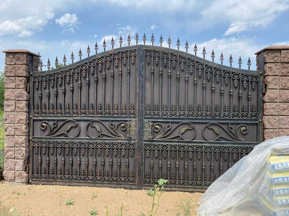 Ворота Иранская ковка