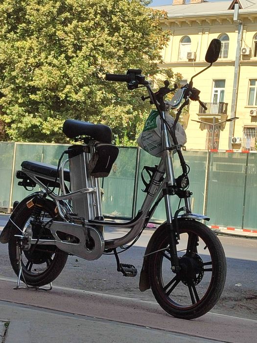 электровелосипед aimiko из россии 2 акб .60/21