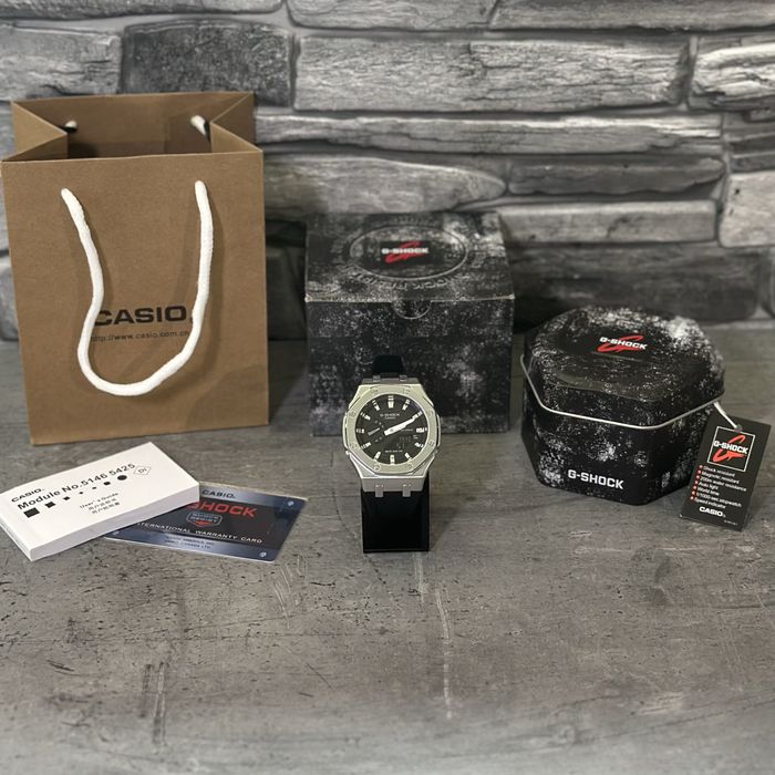 Ceas Casio G-Shock AP Mod Black X Silver