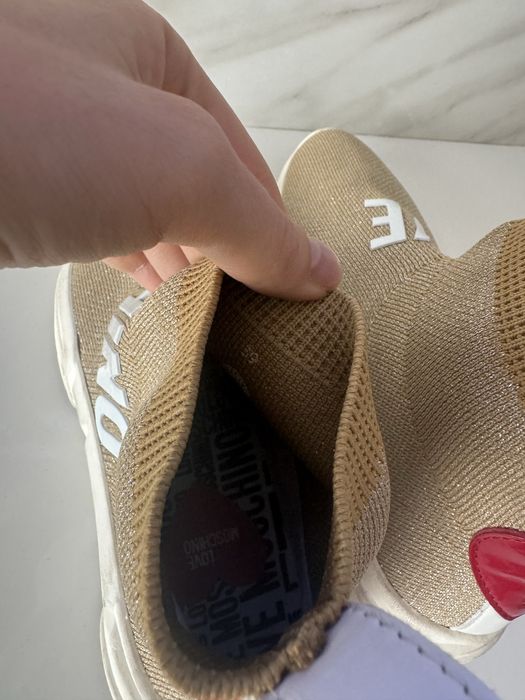 Love moshino дамски обувки 38 номер - носени 4 пъти