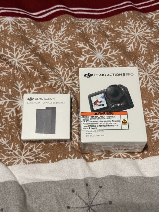 Dji Osmo Action 5 Pro Adventure Combo, Sigilat, 4 Baterii