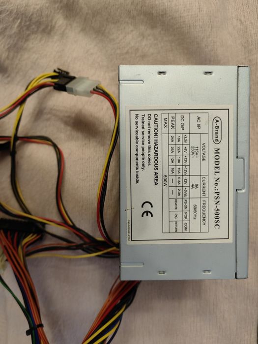 Продавам захранване за компютър API5PC49