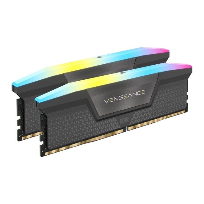 RAM памет Corsair VENGEANCE RGB, 32GB, DDR5, 6000 MT/s, CL28