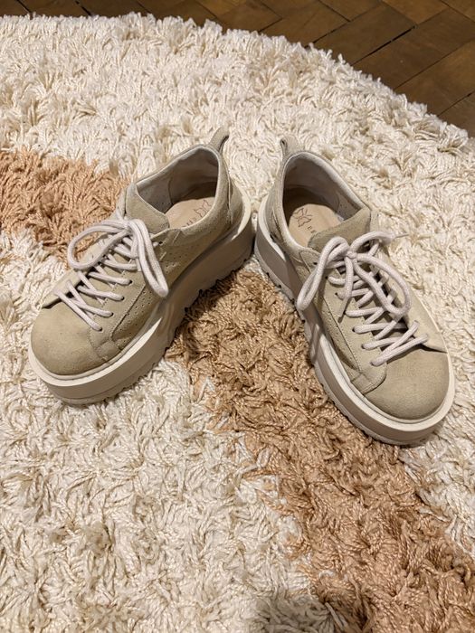Pantofi piele intoarsa Exclusives