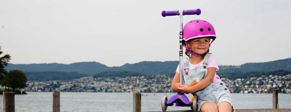 Trotineta Mini Micro Clasic, varsta 2-5 ani, culoare mov