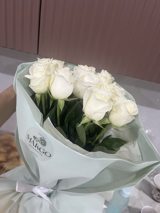Қызыл роза ақ роза, ромашка