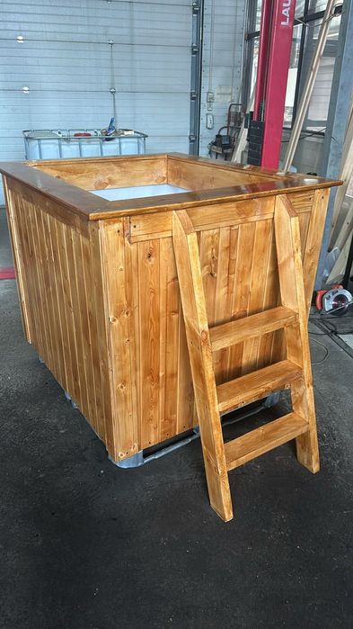 Купель новая размер   1.2* 1 м. ( в наличии и на заказ)