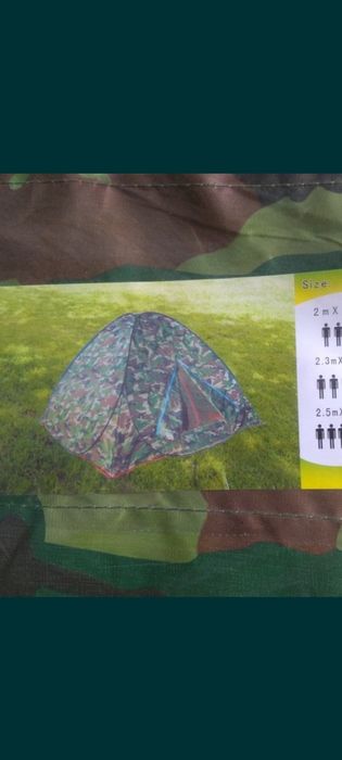 Туристическая палатка 2.5×2.5