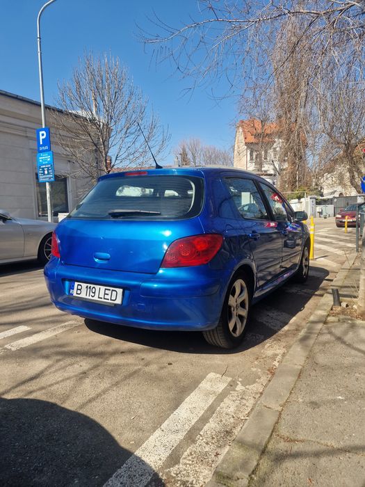 Peugeot 307, 1.6 benzina, an 2007, cutie manuala,xenon,rulaj 190000 km