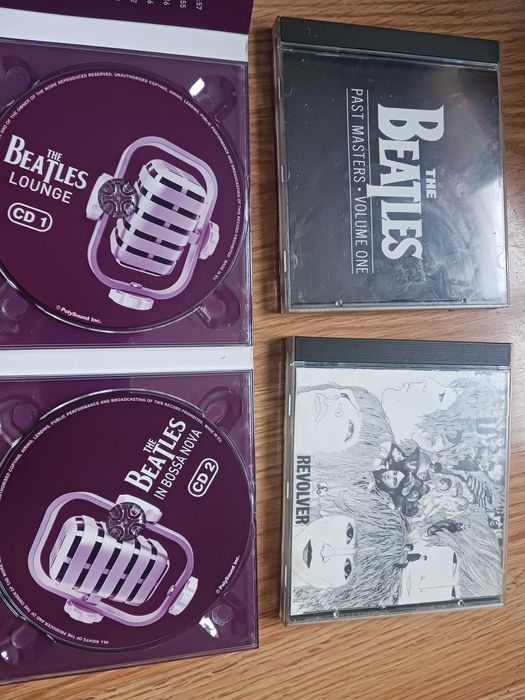 Лот оригинални дискове на beatles