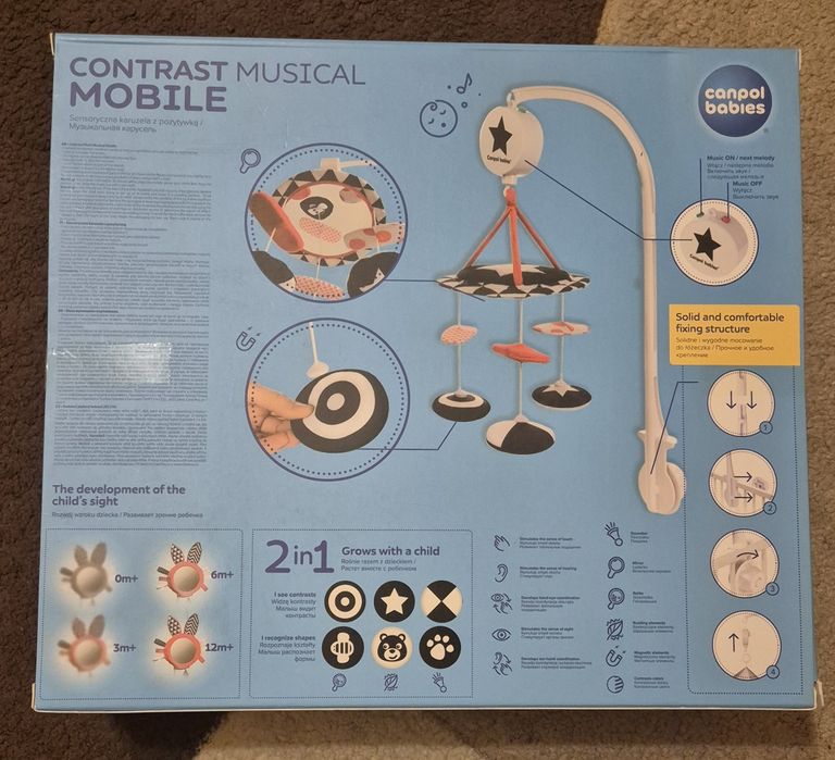 Carusel bebeluși canpol