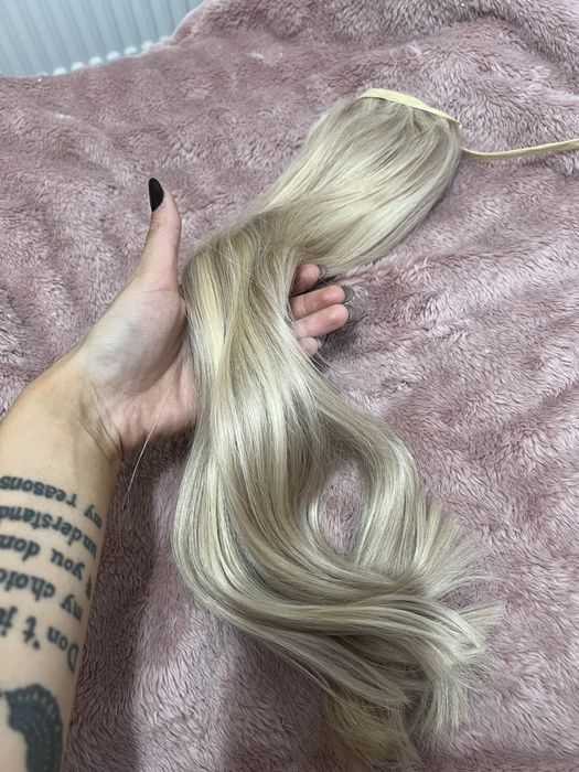 Coada din par natural