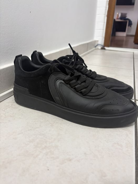 Balmain leather sneakers