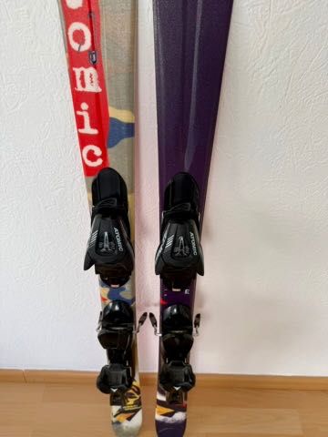 Schiuri Junior Twin-Tip / Freestyle Atomic Punx Jr 115cm + Legături Atomic Evox