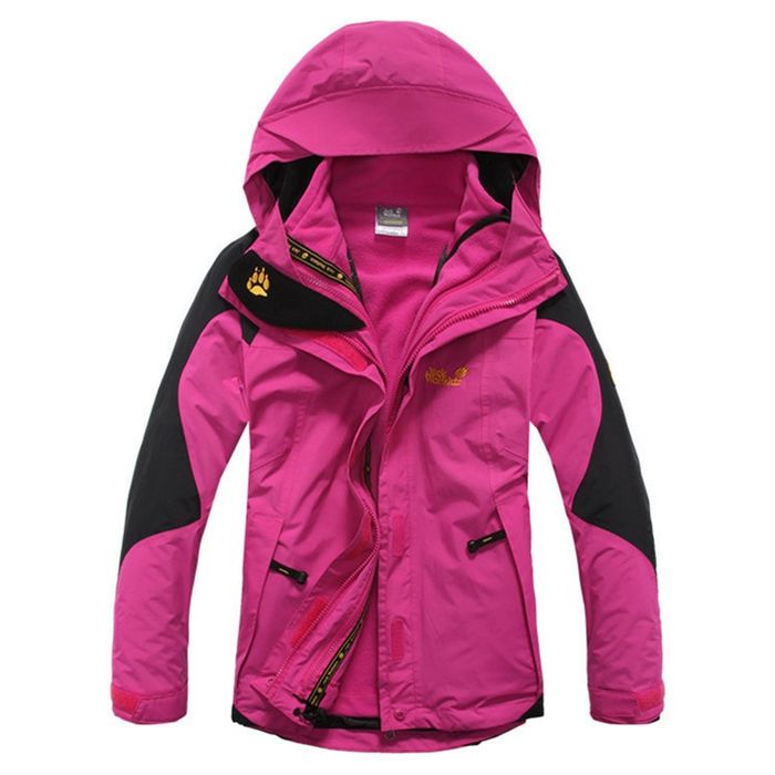 Jack Wolfskin (Германия) женская мембранная тёплая куртка 3 в 1.