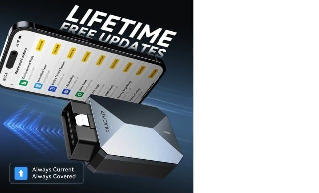 Interfata auto easydiag Originala Mucar BT200 Max  licenta nelimitata + update online,  android, ios, multimarca, bluetooth, prelungitor  obd2 inclus