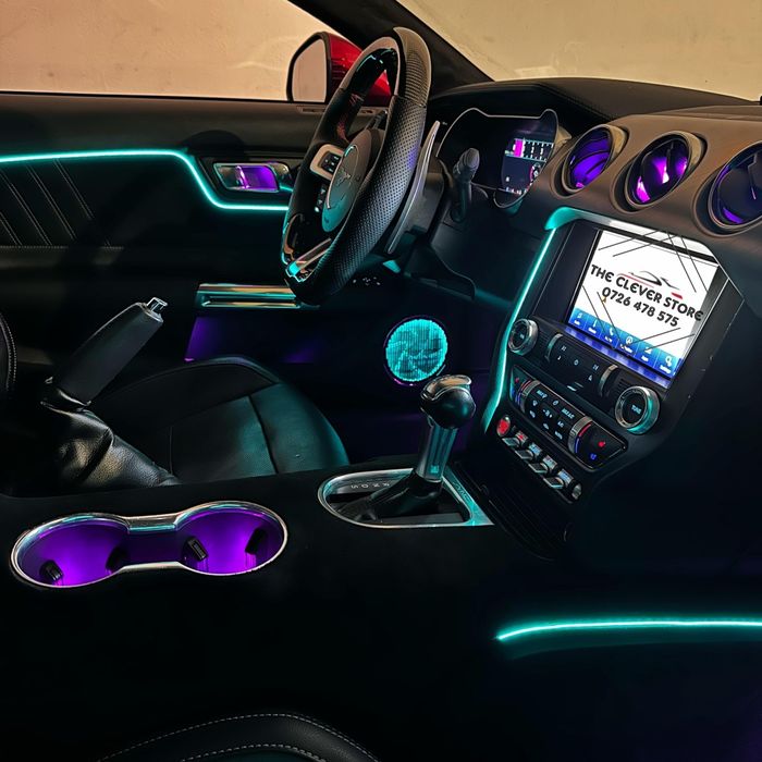 Kit Iluminare Ambientala  Premium 18 in1 LED Acrilic Lumini Ambientale