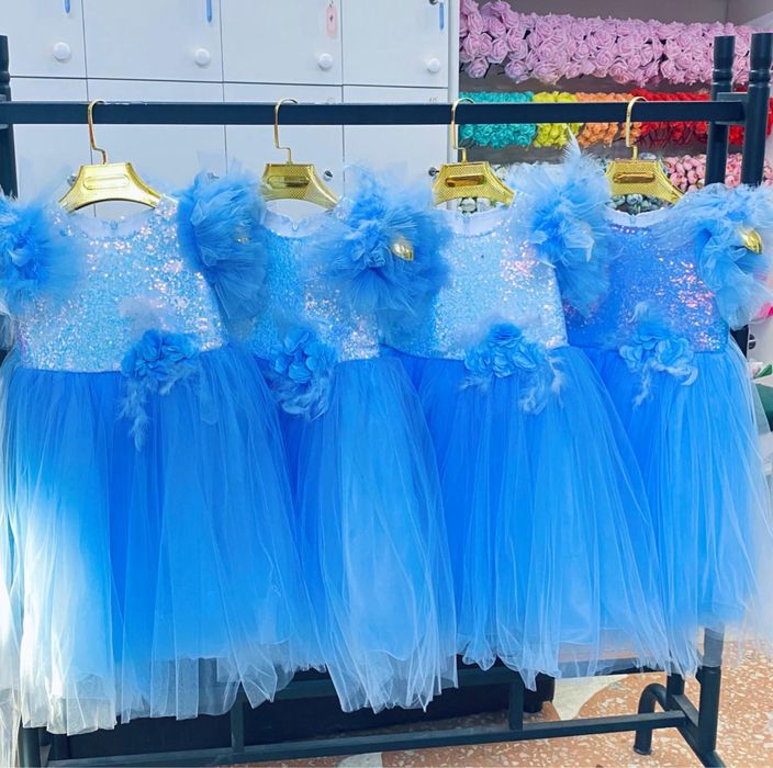 Бальные пышные платья