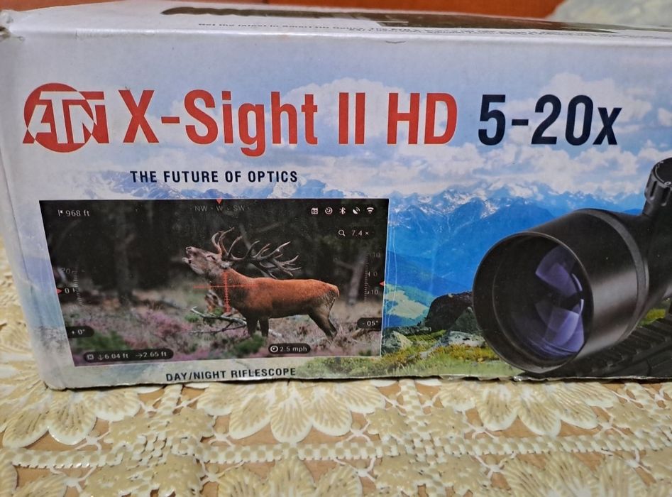 Дигитален дневно/нощен прицел ATN X-Sight II HD 5-20x.
