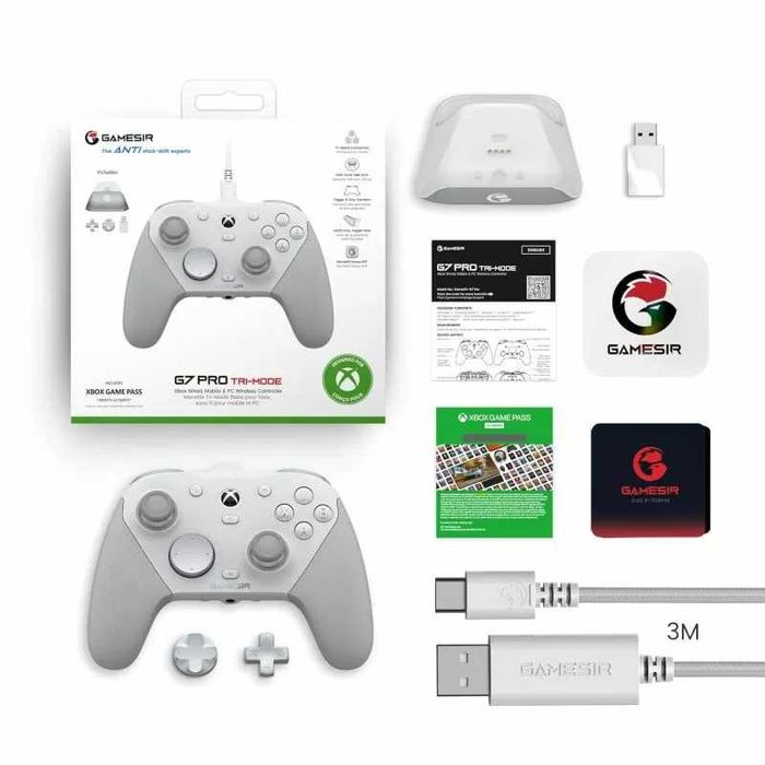 Професионални Контролери GameSir G7 Pro White /НОВИ